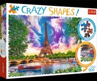 Пазлы Crazy Shapes "Небо над Парижем" 600 элм. Trefl
