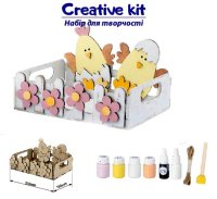 Набор для творчества Пасхальная корзинка и цыплята Easter Basket Creative Kit