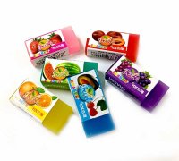 Ластики цветные Fresh Eraser, 6 шт/уп