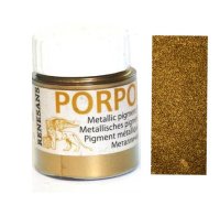 Металлический пигмент порошок Renesans Porporina №3 Зеленое золото, 20г