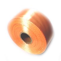 Стрічка атласна Персик світлий, 2,5см Стрічка атласна Персик світлий, 2,5см