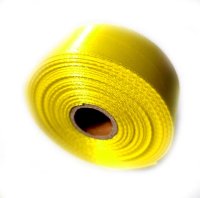 Лента атласная Желтый светлый, 2,5см