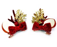 Заколка для волос Новогодние ушки оленя, 2шт/уп Заколка для волос Новогодние ушки оленя, 2шт/уп