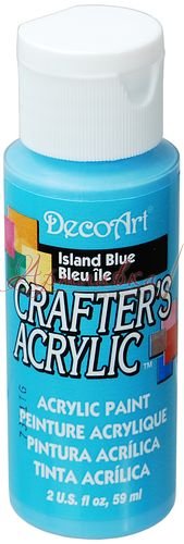 Краска акриловая Crafters, Голубой остров, 60мл