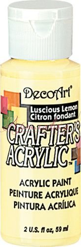 Краска акриловая Crafters, Сочный лимон, 60мл