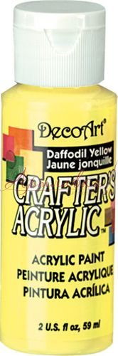 Краска акриловая Crafters, Бледно-желтый, 60мл