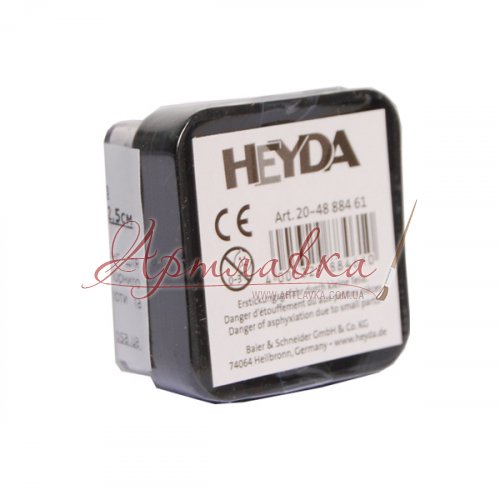 Чорнило для штампів Heyda, чорний, 2.5*2.5см