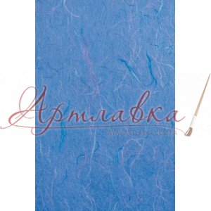 Рисовая бумага, голубая, 50*70 см