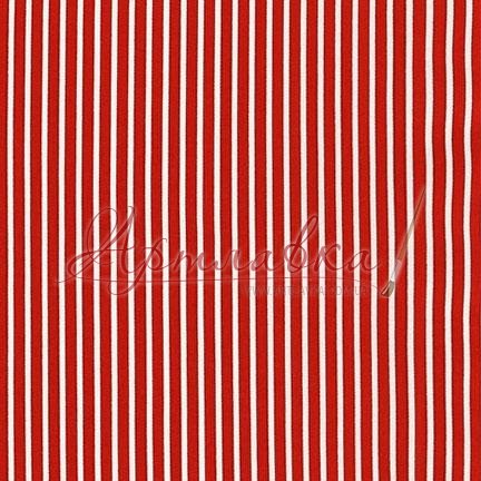 Ткань хлопковая Bunny Tales, RED 2, 112 г/м, 50х55см