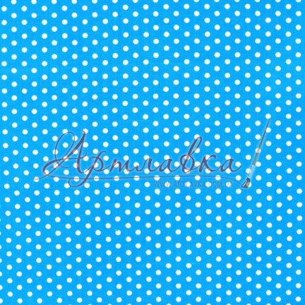 Ткань хлопковая Spot On, BLUE, 145 г/м, 50х55см