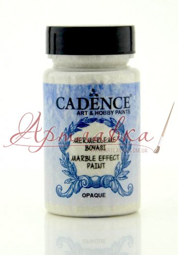 Краска с эффектом мрамора Cadence Marble Effect Paint, хром, 90 мл