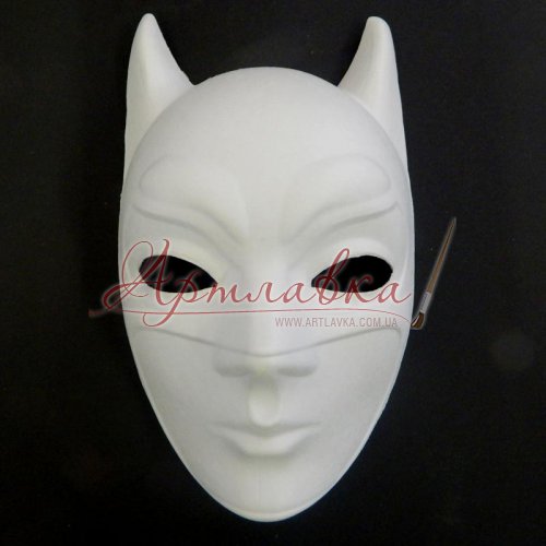 Карнавальная маска Женщина Кошка, 15,5x25см
