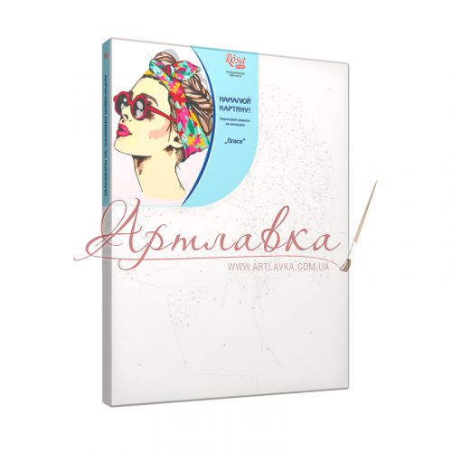 Картина по номерам Grace, 35*45см Картина по номерам Grace, 35*45см