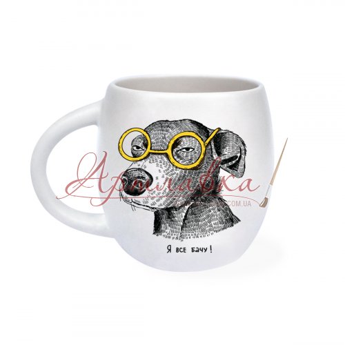 Чашка Собака-подозревака