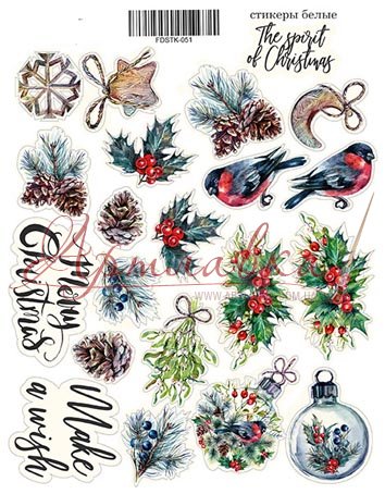 Наклейки The Spirit of Christmas