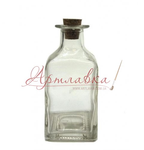 Бутылка стеклянная с пробкой Voutyro, 11,5см
