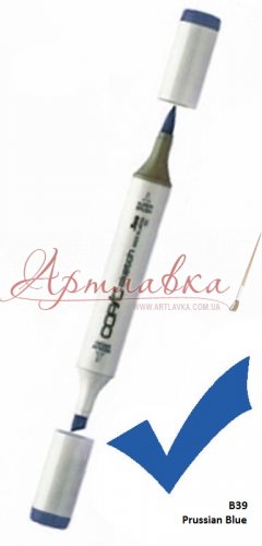 Маркер Copic Sketch Prussian blue B39, Фіолетово-синій