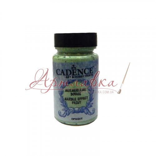 Краска акриловая с эффектом мрамора, Marble Effect Paint Metallic, тёмный зелёный, 90 мл