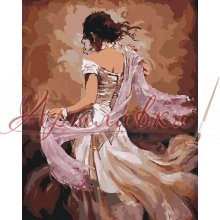 Картина по номерам Танцовщица фламенко, 40*50см