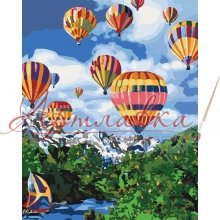 Картина по номерам Покоряя небо, 40*50см