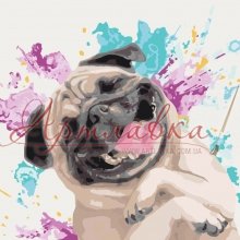 Картина по номерам Любимый весельчак, 40*50см