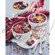 Картина по номерам Сладкое утро, 40*50см