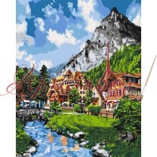 Картина по номерам Незабываемый вид, 40*50см