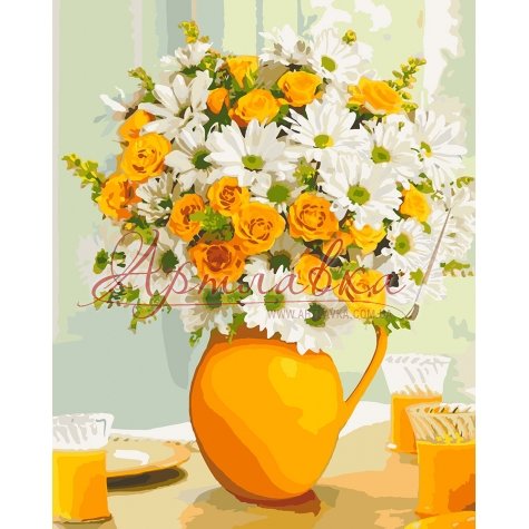 Картина по номерам Идейка Яркая осень, 40*50см