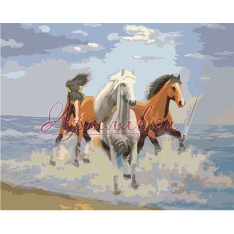 Картина по номерам Идейка Свежий ветер, 40*50см