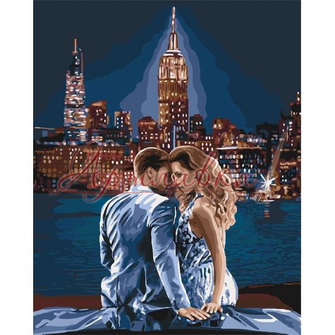 Картина по номерам Идейка Любовь навсегда, 40*50см
