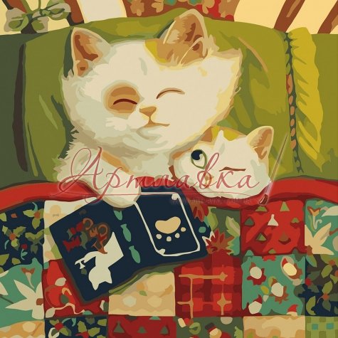 Картина по номерам Идейка Спокойной ночи, 30*30см