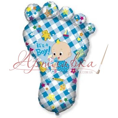 Шар фольга Ножка малыша