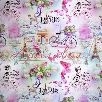 Упаковочная бумага Романтический Париж