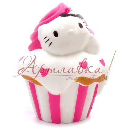 Мягкая игрушка антистресс Сквиши Squishy Кексик Китти