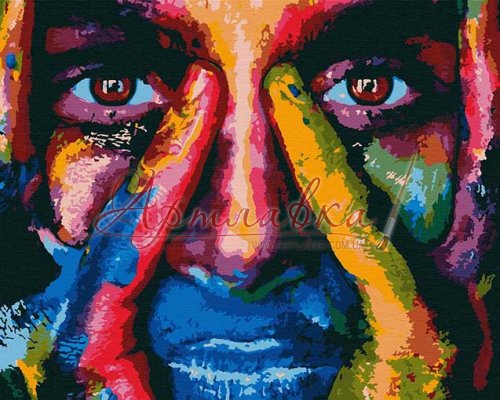 Картина по номерам Разноцветный мир, 40*50см Картина по номерам Разноцветный мир, 40*50см