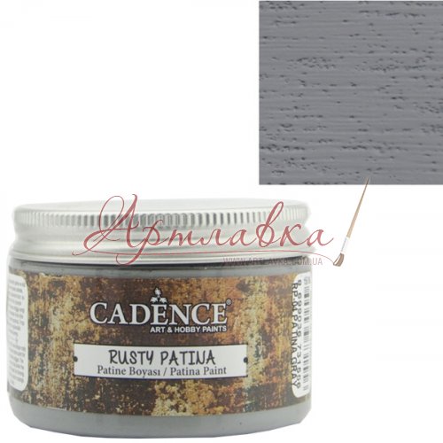 Краска-патина для состаривания Cadenсe Rusty Patina, 150 мл, №04 Серый
