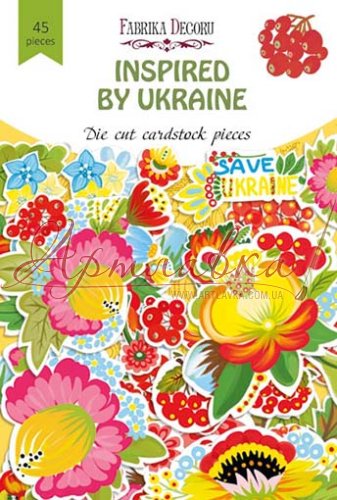 Набор высечек для декорирования Inspired by Ukraine