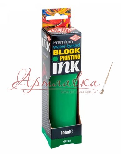 Чорнило для ліногравюри Essdee Premium Block Printing Ink, зелений, 100 мл
