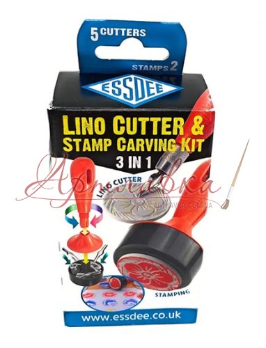 Набор для создания штампов Essdee Lino Cutting and Stamp Carving Kit 3 in 1