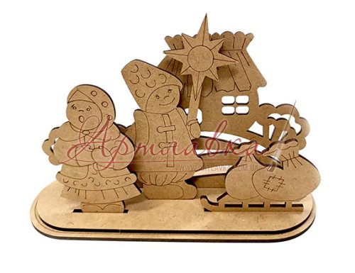 Композиция для декорирования В ожидании Рождества