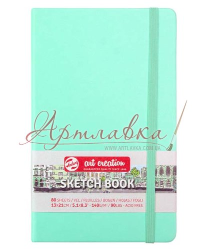 Блокнот для графики Talens, А5, 140г/м2, 80л, Fresh Mint