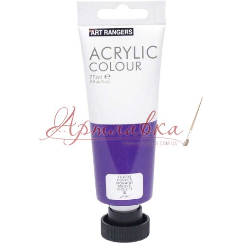 Краска акриловая Art Ranger, Purple, 75мл