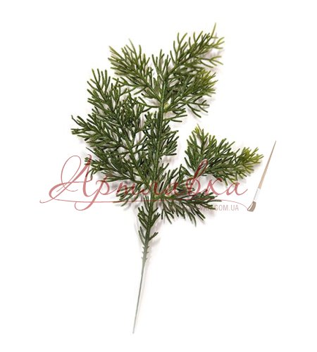 Гілка туї штучна, 24см
