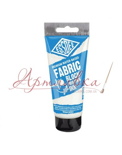 Чернила для линогравюры по ткани Fabric Ink Essdee, белый, 100 мл