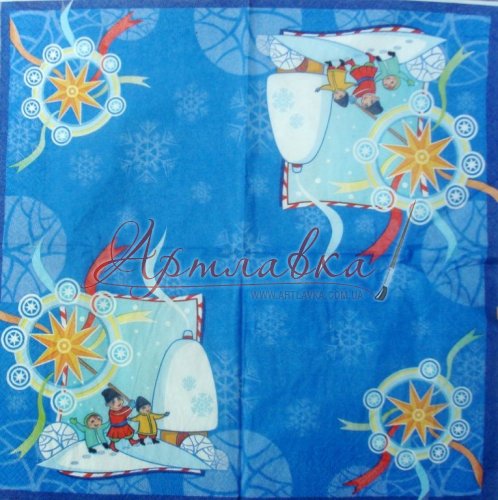Декупажна серветка Вертеп, 33*33см