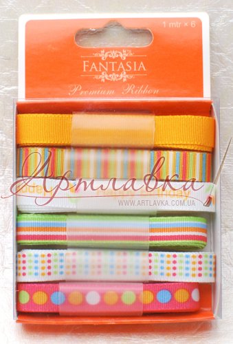 Набор лент С Днём Рождения, 6шт/уп