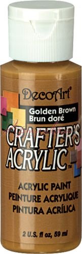 Акриловая краска Crafter's, Коричневое Золото, 60мл