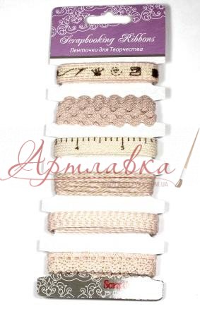 Набор лент Нежные оттенки
