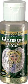 Сухі блискітки Glamour Dust -Золотий, DecoArt , 60мл
