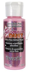 Фарба із блискітками Premium Glamour Dust  Святковий рожевий, 60мл